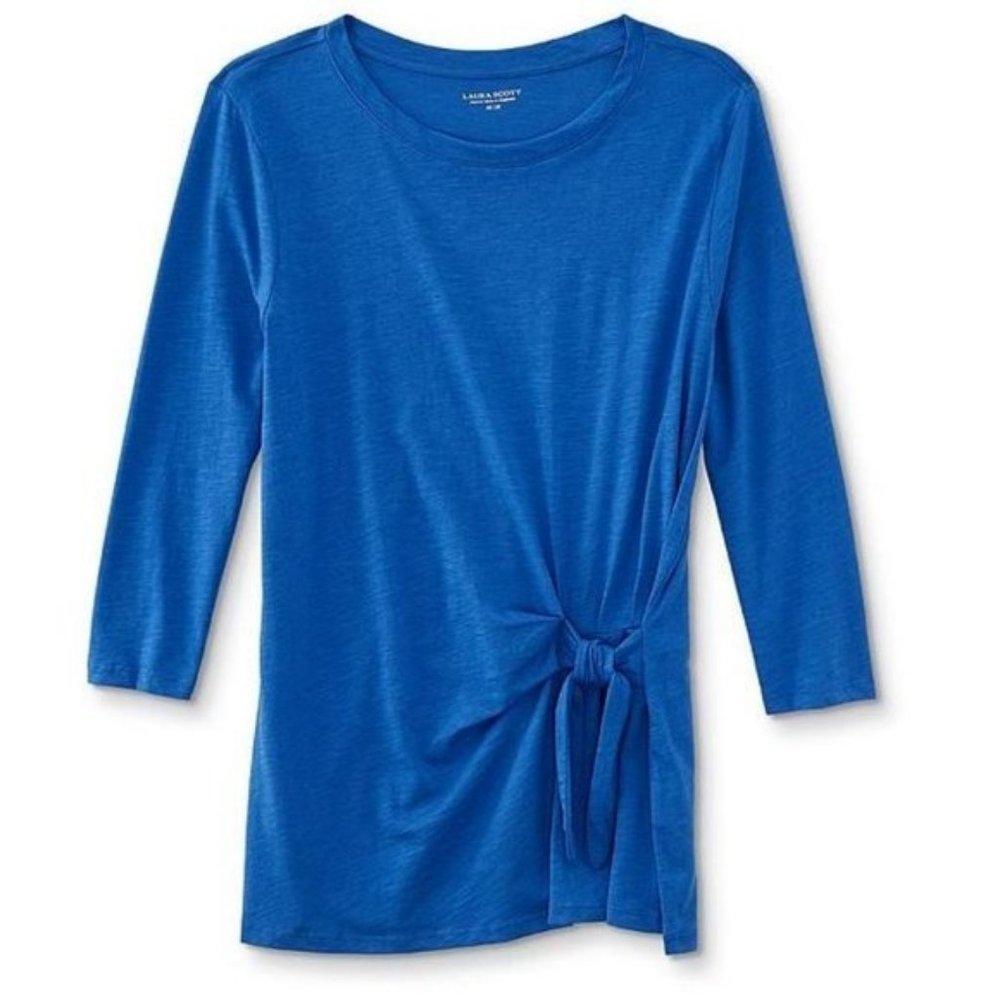 NWT Basic Editions Side Tie Top